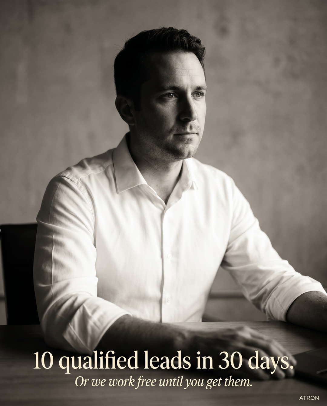 Founder editorial portrait