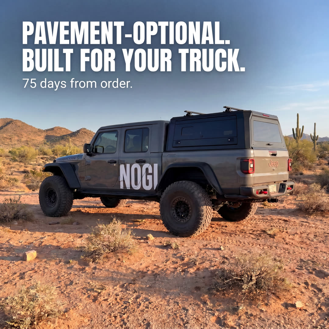 NOGI Jeep Gladiator AZ desert